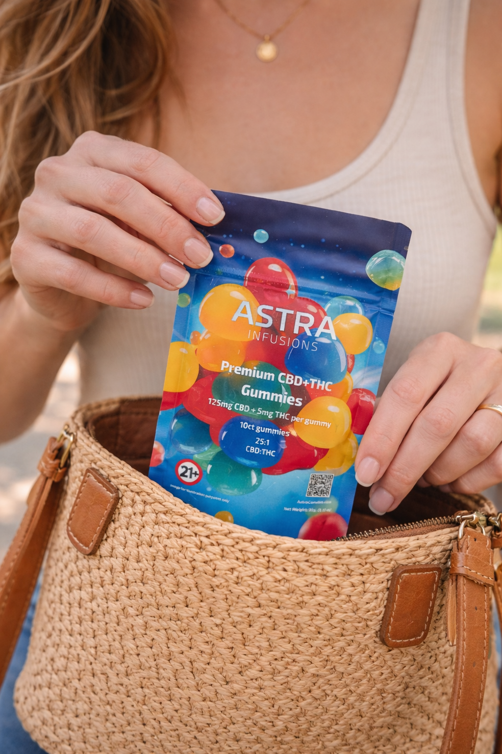 Cosmic Gummies (10ct) — 1250mg CBD / 50mg THC