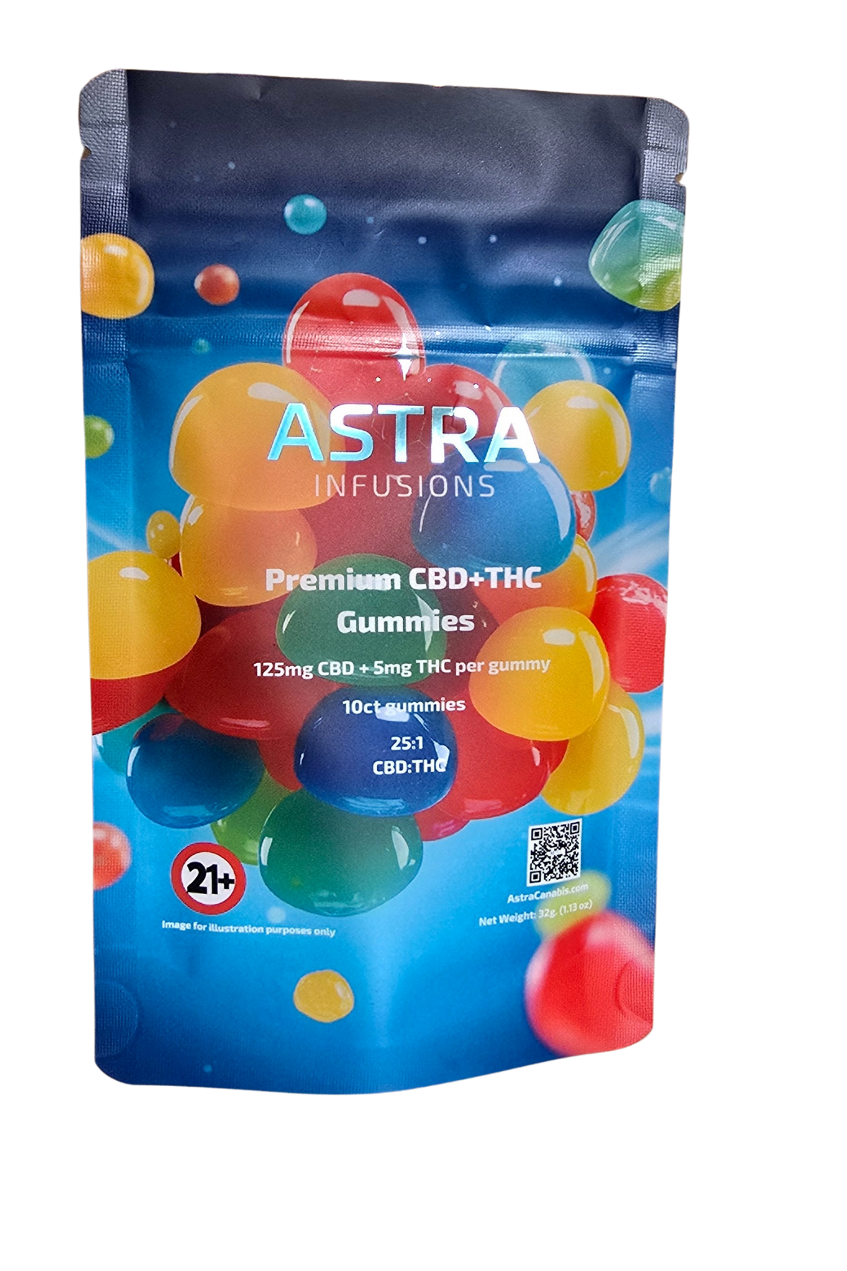Cosmic Gummies (10ct) — 1250mg CBD / 50mg THC